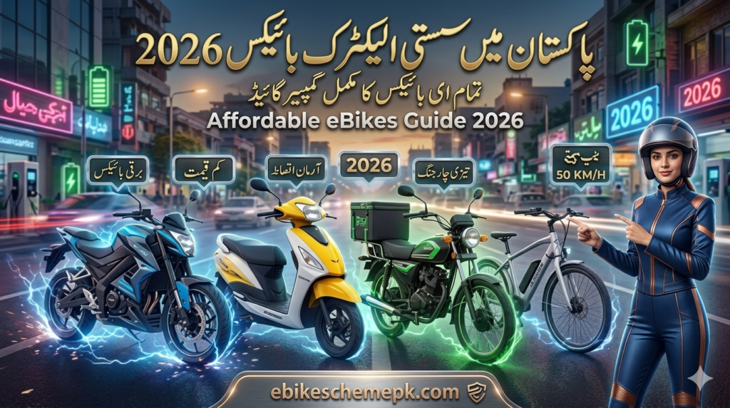 Long Range Electric Bikes in Pakistan 2026